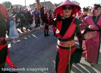 I carri del carnevale di Civita Castellana
