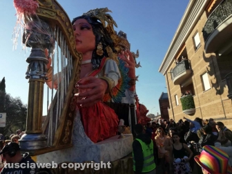 I carri del carnevale di Civita Castellana