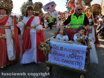 I carri del carnevale di Civita Castellana