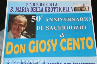 Viterbo - I cinquant'anni di sacerdozio di don Giosy Cento