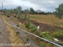 I danni all'abitazione in strada del Garinei