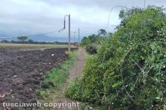 Maltempo - I danni all'abitazione in strada del Garinei