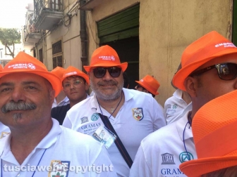 I facchini di Santa Rosa alla festa dei Gigli di Nola