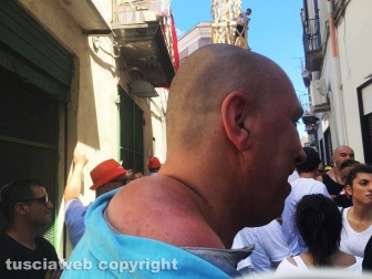 I facchini di Santa Rosa alla festa dei Gigli di Nola