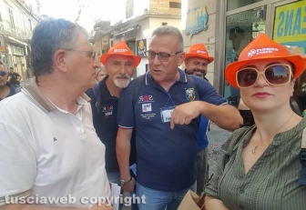 I facchini alla festa dei Gigli di Nola