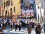I facchini dalla basilica di santa Rosa al boschetto