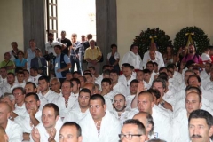 Il raduno a palazzo papale