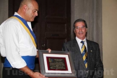 Il raduno a palazzo papale