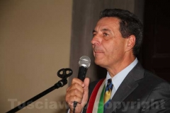 Il sindaco di Viterbo Giulio Marini