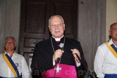 Il vescovo di Viterbo Lino Fumagalli