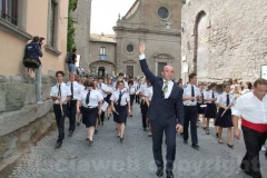 La partenza del giro delle sette chiese