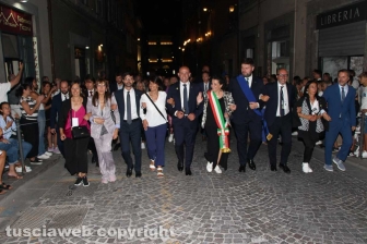 Viterbo - santa Rosa - I facchini verso l'ultimo trasporto di Gloria