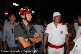Viterbo - santa Rosa - I facchini verso l'ultimo trasporto di Gloria