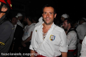 Viterbo - santa Rosa - I facchini verso l'ultimo trasporto di Gloria