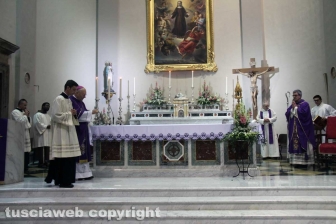 I festeggiamenti per il transito di santa Rosa