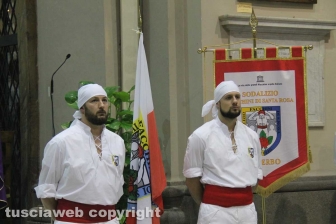 I festeggiamenti per il transito di santa Rosa
