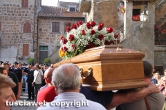 Barbarano Romano - I funerali dei cugini Fortuna