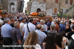 Barbarano Romano - I funerali dei cugini Fortuna