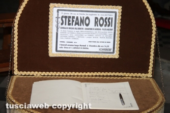 Viterbo - I funerali del generale Stefano Rossi