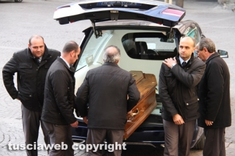 Viterbo - I funerali del generale Stefano Rossi