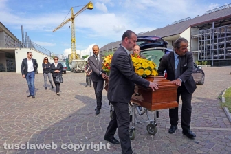 I funerali del giudice Alessandro Pascolini