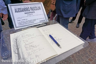 I funerali del giudice Alessandro Pascolini