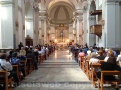 I funerali del padre agostiniano Renato Proietti Saveri - Foto Silvio Cappelli