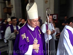 I funerali del padre agostiniano Renato Proietti Saveri - Foto Silvio Cappelli