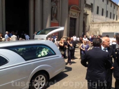 I funerali del padre agostiniano Renato Proietti Saveri - Foto Silvio Cappelli