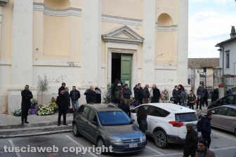 Gallese - I funerali del parà Tiziano Celoni