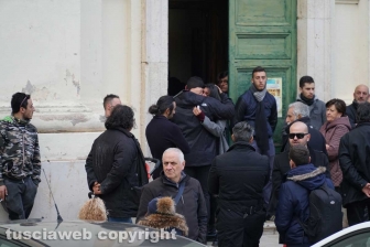 Gallese - I funerali del parà Tiziano Celoni