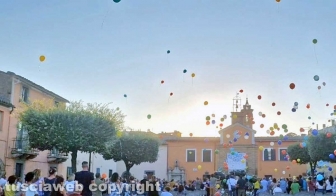 Castel Cellesi - I funerali del piccolo Fabio Guidobaldi