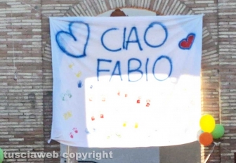 Castel Cellesi - I funerali del piccolo Fabio Guidobaldi