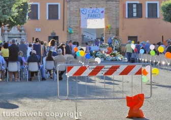 Castel Cellesi - I funerali del piccolo Fabio Guidobaldi