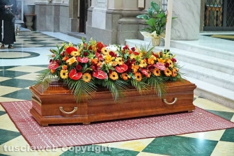I funerali del regista Giorgio Capitani