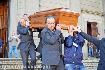 I funerali del regista Giorgio Capitani