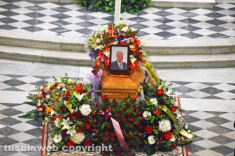 I funerali del senatore Roberto Meraviglia