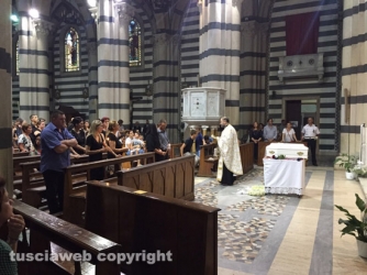 Orte Scalo - I funerali della piccola Giulia Stavila