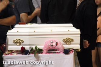 Orte Scalo - I funerali della piccola Giulia Stavila