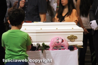 Orte Scalo - I funerali della piccola Giulia Stavila