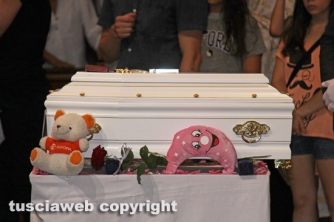 Orte Scalo - I funerali della piccola Giulia Stavila