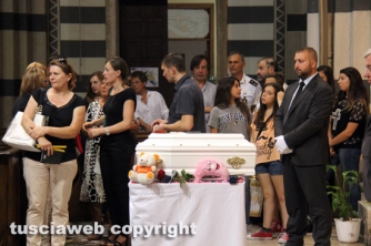 Orte Scalo - I funerali della piccola Giulia Stavila