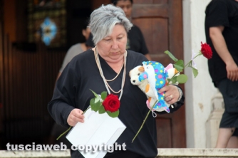 Orte Scalo - I funerali della piccola Giulia Stavila