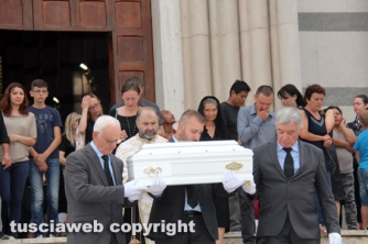 Orte Scalo - I funerali della piccola Giulia Stavila