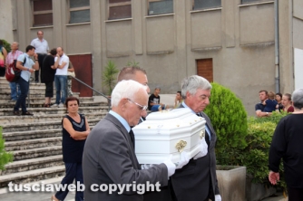 Orte Scalo - I funerali della piccola Giulia Stavila
