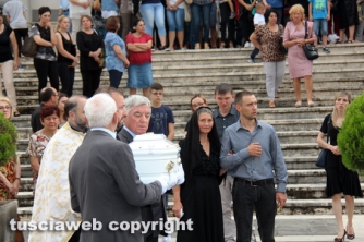 Orte Scalo - I funerali della piccola Giulia Stavila