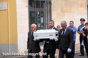 Orte Scalo - I funerali della piccola Giulia Stavila