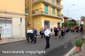Orte Scalo - I funerali della piccola Giulia Stavila