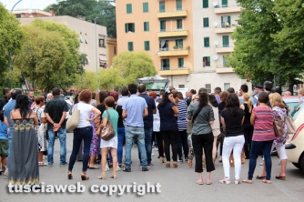 Orte Scalo - I funerali della piccola Giulia Stavila