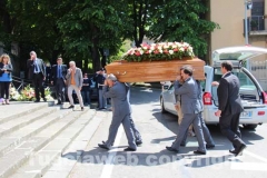 I funerali di Roberto Delfino